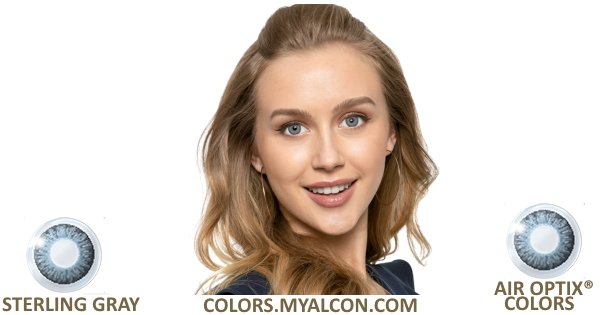 Air Optix Colors con graduación- LENTES4.com - colors.myalcon.com - Sterling Gray V1