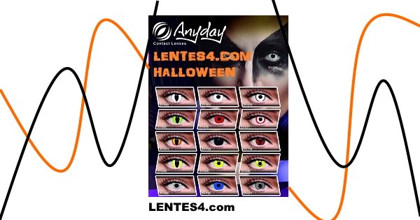 Lentes de contacto halloween -LENTES4.com Colombia AnyDay 2020